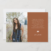 L'aventure Commence Carte de Remise de Diplôme Ter (Dos)