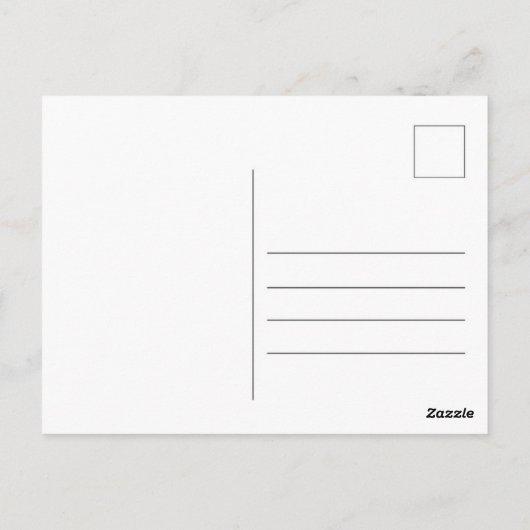 "L'aventure commence" Carte Postale Rustique Campi (Dos)