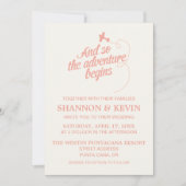 L'aventure commence| Destination - Invitation (Devant)