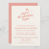 L'aventure commence| Destination - Invitation (Devant / Derrière)