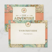 L'aventure commence Insérer carte Monde Carte Lieu (Devant / Derrière)