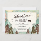 L'aventure commence la carte de voyage (Devant)