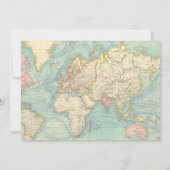 L'aventure commence la carte de voyage (Dos)