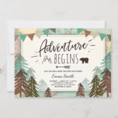 L'aventure commence la carte de voyage (Devant)