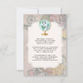 L'aventure commence la douche de voyage de carte (Devant)