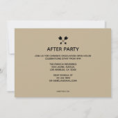 L'aventure commence la Faire-part de diplôme (Dos)