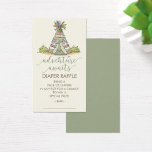 L'aventure commence le billet de la couche de Baby