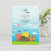 L'aventure commence les invitations de la fête de (Debout devant)