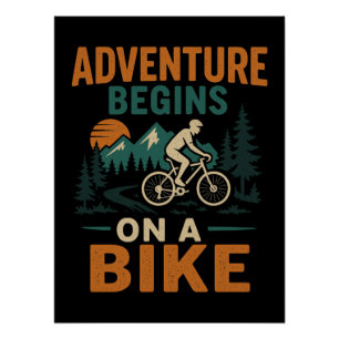 L'aventure commence sur une affiche de vélo