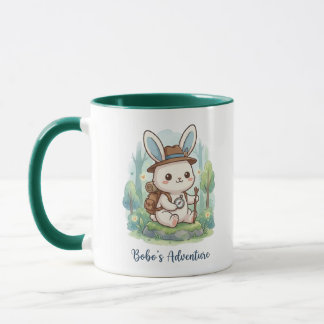 L'Aventure de Bobo Lapin Tasse à Café - Mignon Kaw