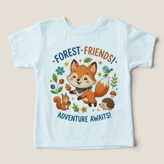 L'aventure des amis de la forêt attend (Design Recto)