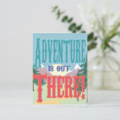 L'aventure est là ! Carte postale (Debout devant)