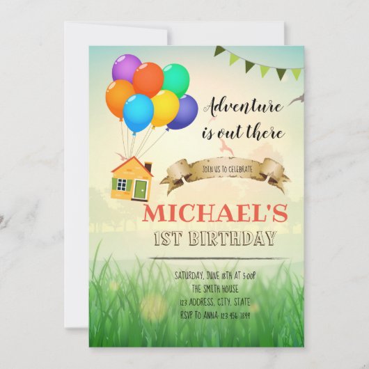 L'aventure est une invitation à la fête (Devant)