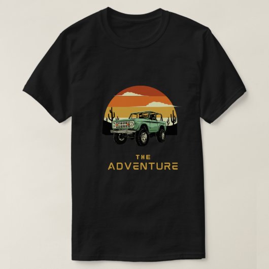 L'aventure | t-shirt aventure (Design devant)
