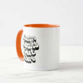 L'aventure vous attend – Mug citation de voyage (Devant gauche)