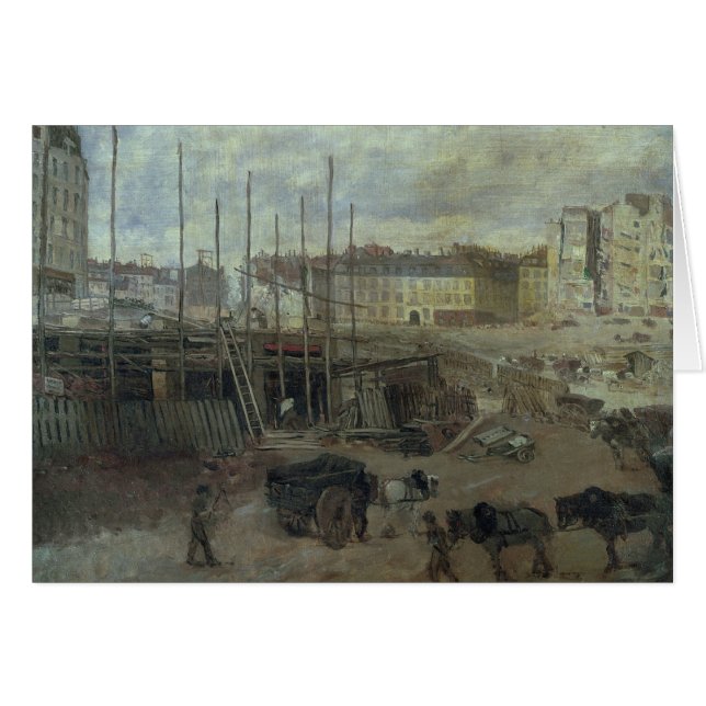 L'Avenue de L'Opera, 1878 (Devant horizontal)