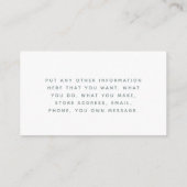 Laver aquarelle merci Liens sociaux insérer carte (Dos)