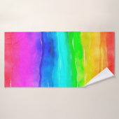 Laver de peinture à l'aquarelle (Serviette de bain)