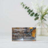 Laver la pression Carte de visite bilingue espagno (Debout devant)