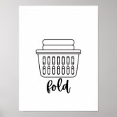 Laver les affiches répétées de pli sec (Devant)