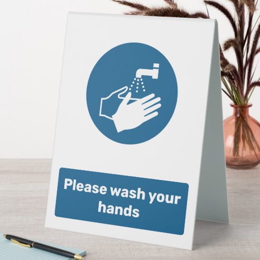 Laver votre signe mains (En SItu (Tableau))