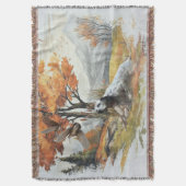 "Laverack" De Engelse Setter jacht Deken (Voorkant Verticaal)