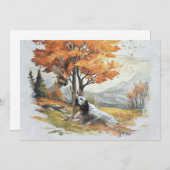 "Laverack" De Engelse Setter jacht Kaart (Voorkant / Achterkant)