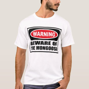 L'avertissement PRENNENT GARDE du T-shirt de