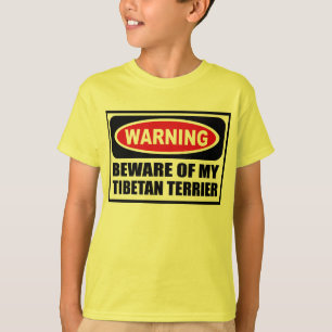 L'avertissement PRENNENT GARDE du T-shirt de MON