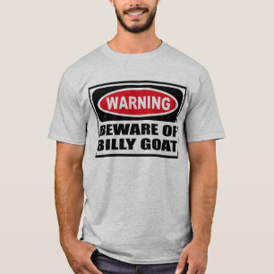 L'avertissement PRENNENT GARDE du T-shirt des
