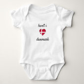 Lavet i danmark (Made in Denmark) Romper (Voorkant)