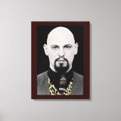 LaVey stretched canvas kunst (Voorkant)