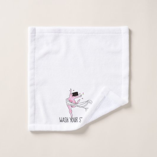 "Lavez vos péchés" Diva Serviette de bain (Gant de toilette)