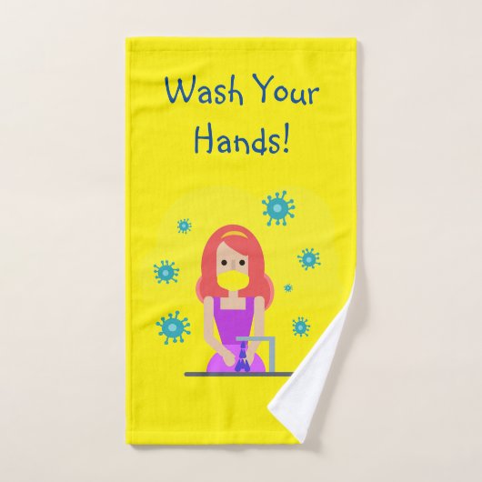 Lavez votre serviette de bain (Serviette à main)