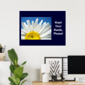 Lavez-Vous Les Mains, S'Il Vous Plaît ! Affiche de (Bureau à domicile)