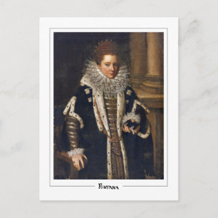 Lavinia Fontana #51 - Carte postale d'art fin