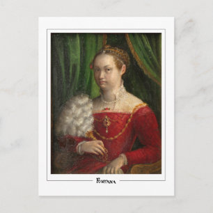 Lavinia Fontana #57 - Carte postale d'art fin