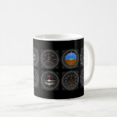 L'Avion Gages Café Mug (Devant droit)