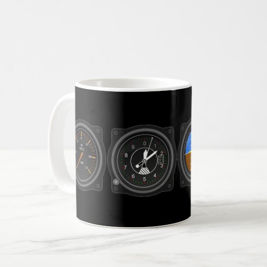 L'avion Gages Coffee Mug (Devant gauche)