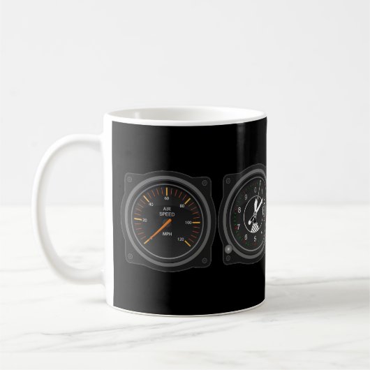 L'avion Gages Coffee Mug (Gauche)