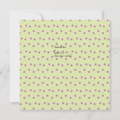 Lavish Faire-part de mariage (Dos)