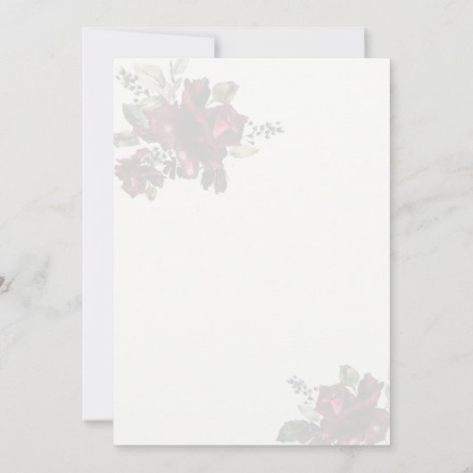 Lavish Florals Wedding Invitation (Dos)