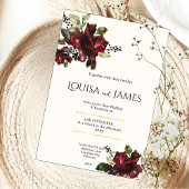 Lavish Florals Wedding Invitation
