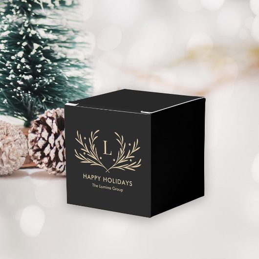 Lavish Soirée EDITABLE COLOR Holiday Party Bedankdoosjes