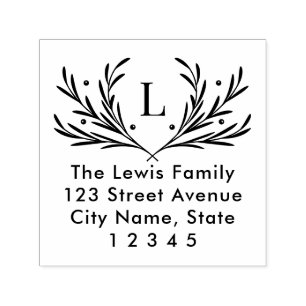 Lavish Soirée Kerstvakantie Self-Inking Stamp Zelfinktende Stempel