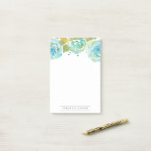 Lavish | Waterverf Florals Post-it® Notes (Op bureau)