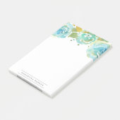 Lavish | Waterverf Florals Post-it® Notes (Schuin)
