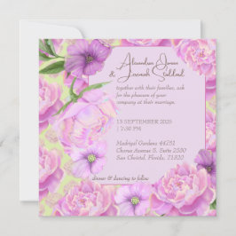 Lavish Wedding Uitnodiging