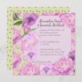 Lavish Wedding Uitnodiging (Voorkant / Achterkant)