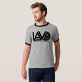 LAVO Ringer T-shirt (Voorkant volledig)